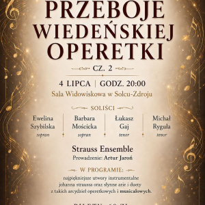 Przeboje Wiedeńskiej Operetki w Solcu-Zdroju