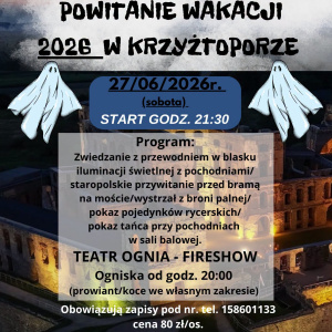 Powitanie wakacji 2026 na Zamku Krzyżtopór