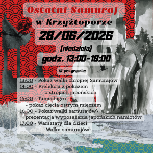 Wydarzenie "Ostatni Samuraj w Krzyżtoporze"