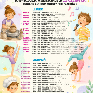 Wakacje z Koneckim Centrum Kultury