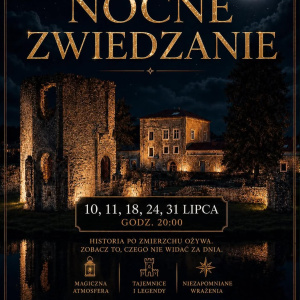 Nocne Zwiedzanie Zamku Ćmielów