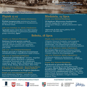 XVII  Festiwal "Dookoła Wody" w Sandomierzu