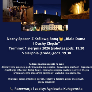 Nocny Spacer z duchami "Biała Dama i Duchy Chęcin"