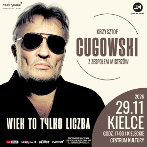 Krzysztof Cugowski z zespołem Mistrzów w Kielcach