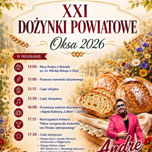 XXI Dożynki Powiatu Jędrzejowskiego w Oksie