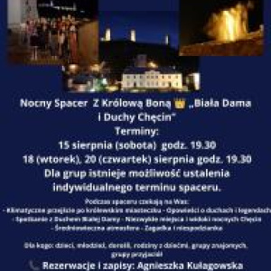Nocny Spacer z duchami "Biała Dama i Duchy Chęcin"