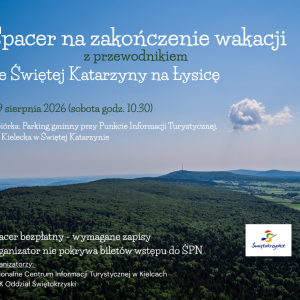 Bezpłatny spacer z przewodnikiem na Łysicę