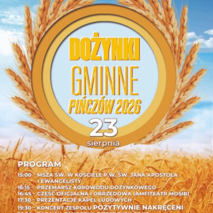 Dożynki Gminne 2026 w Pińczowie