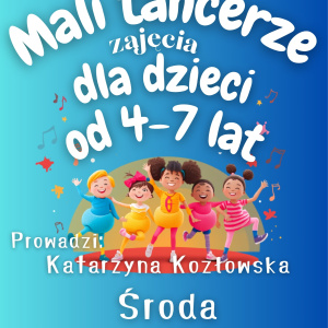 Zajęcia "Mali Tancerze" z Kasią Kozłowską w Domu Kultury "Zameczek"
