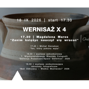 Wystawa Magdaleny Moros "Zanim księżyc nauczył się wracać" wKielcach