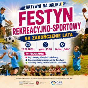 Festyn Rekreacyjno-Sportowy na zakończenie lata w Staszowie