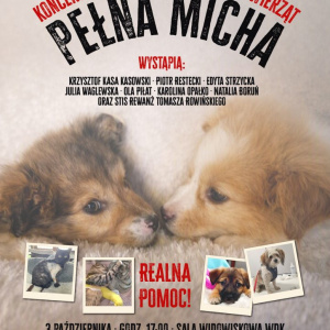 „Pełna Micha” – koncert charytatywny w WDK w Kielcach