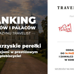 Świętokrzyskie w Rankingu Polskich Zamków i Pałaców Magazynu Travelist
