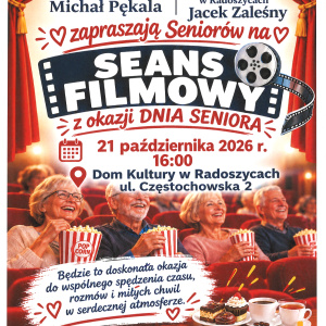 Seans Filmowy z okazji Dnia Seniora w Radoszycach