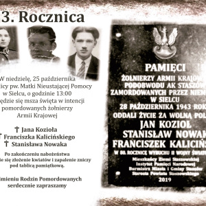 83. rocznica zbrodni w Sielcu