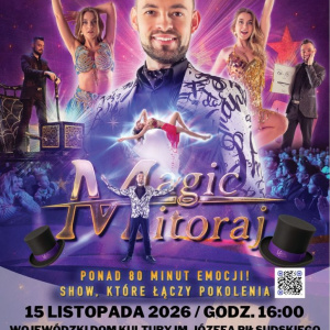 Magiczny pokaz iluzji w wykonaniu Magic Mitoraja w Kielcach