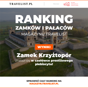 Krzyżtopór zwycięzcą Rankingu Polskich Zamków i Pałaców Magazynu Travelist w kategorii "Najbardziej klimatyczne ruiny"