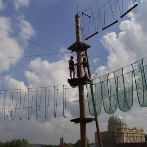 Rope Park in Krajno