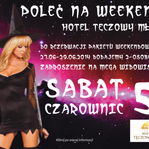 Sabatowy pobyt w hotelu Tęczowy Młyn w Kielcach