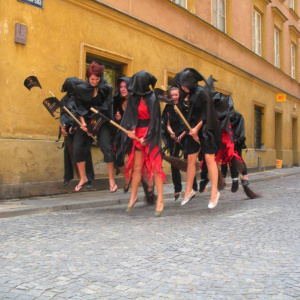 Czarownice przyleciały do Warszawy