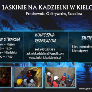 Jaskinie na Kadzielni otwarte dla turystów już od 1 kwietnia!