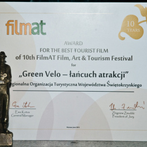 Podwójny sukces spotu Green Velo na Festiwalu Filmów Turystycznych w Warszawie