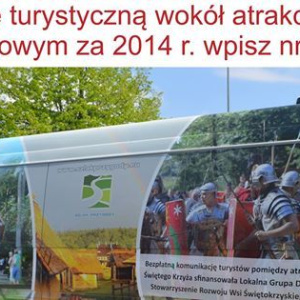 Rozkład jazdy bezpłatnego busa wokół atrakcji Świętego Krzyża