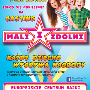 Casting Mali i Zdolni w Pacanowie