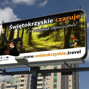 Świętokrzyskie na billboardach