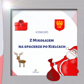 Z Mikołajem na spacerze po Kielcach - konkurs