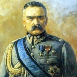 Odsłonięcie pomnika Marszałka Piłsudskiego w Pińczowie