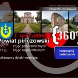 Powiat pińczowski - wirtualnie