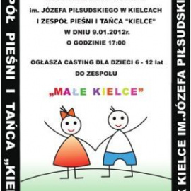 Casting do zespołu "Małe Kielce"