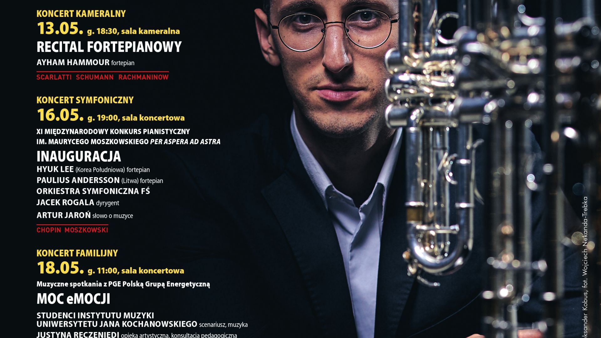 Recital fortepianowy w Filharmonii Świętokrzyskiej
