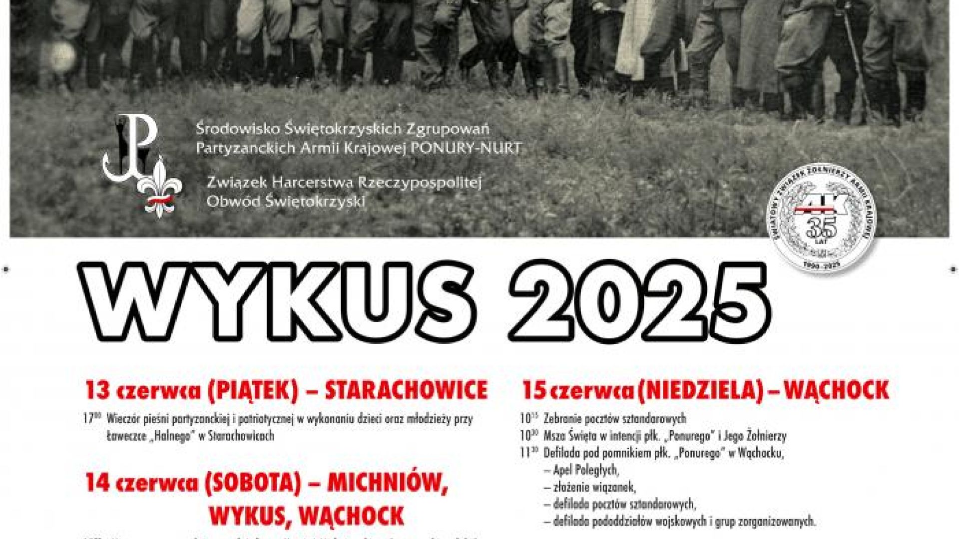 Uroczystości Wykusowe 2025