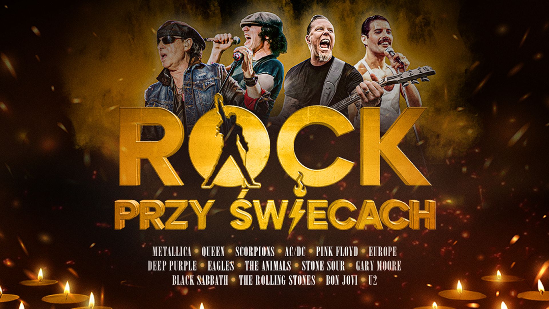 Koncert - Rock przy świecach w Kielcach