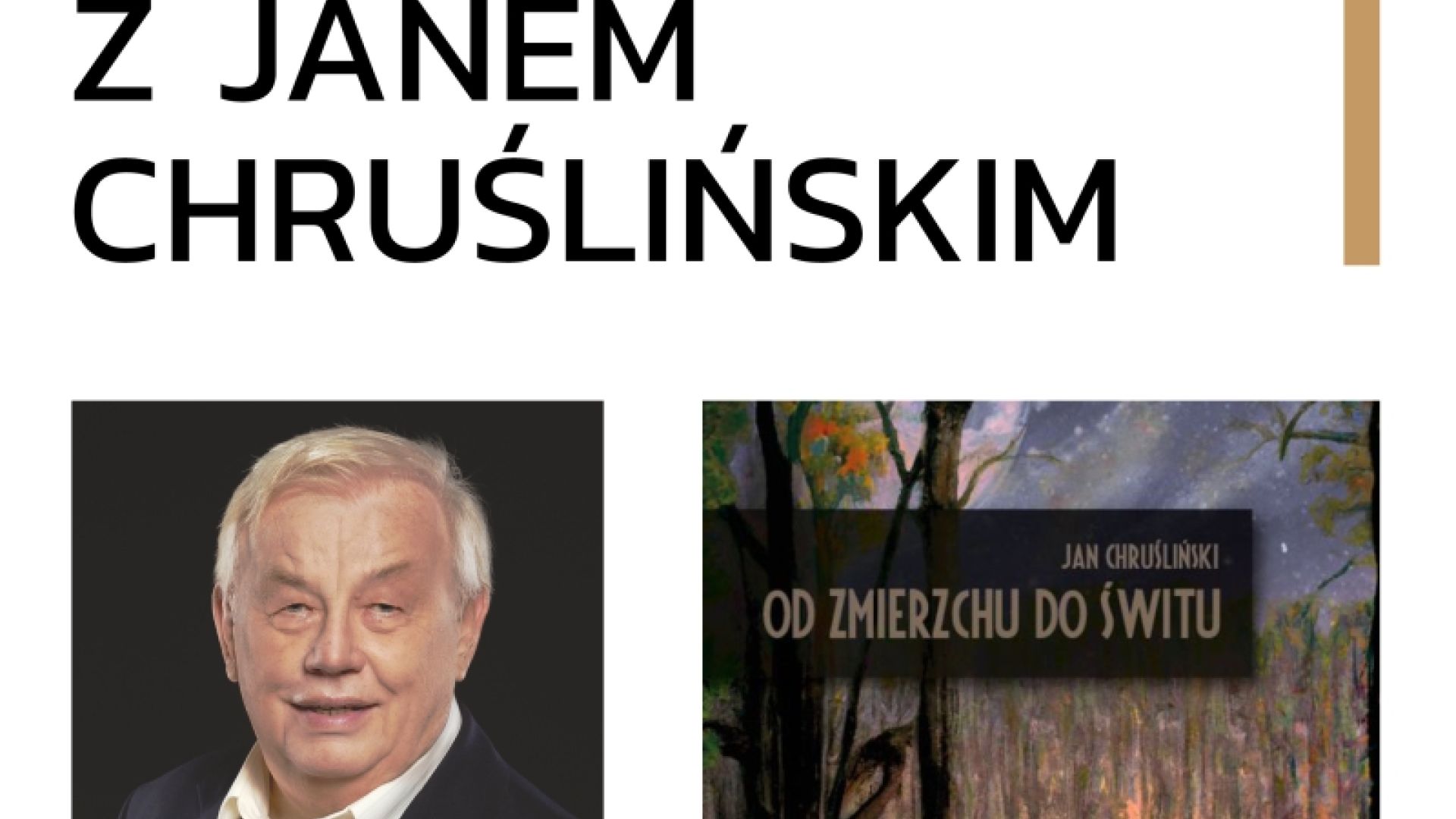 Spotkanie autorskie z Janem Chruślińskim w Skarżysku-Kamiennej