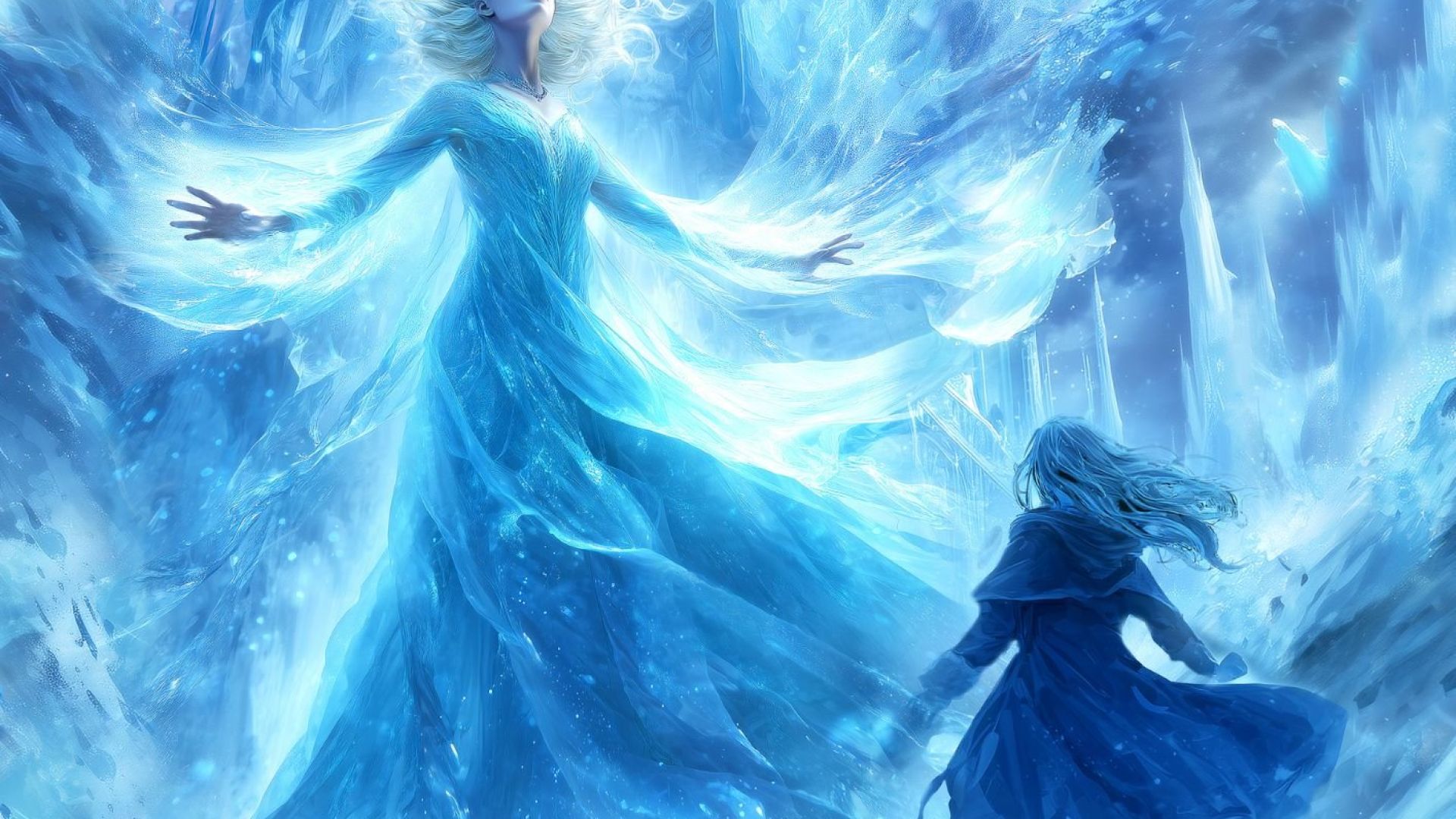 Spektakl "Królowa Śniegu" w wykonaniu Kieleckiego Teatru Tańca