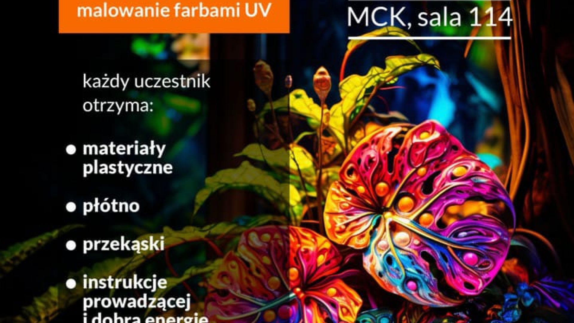 Malowanie w ciemności przy winie w Skarżysku-Kamiennej