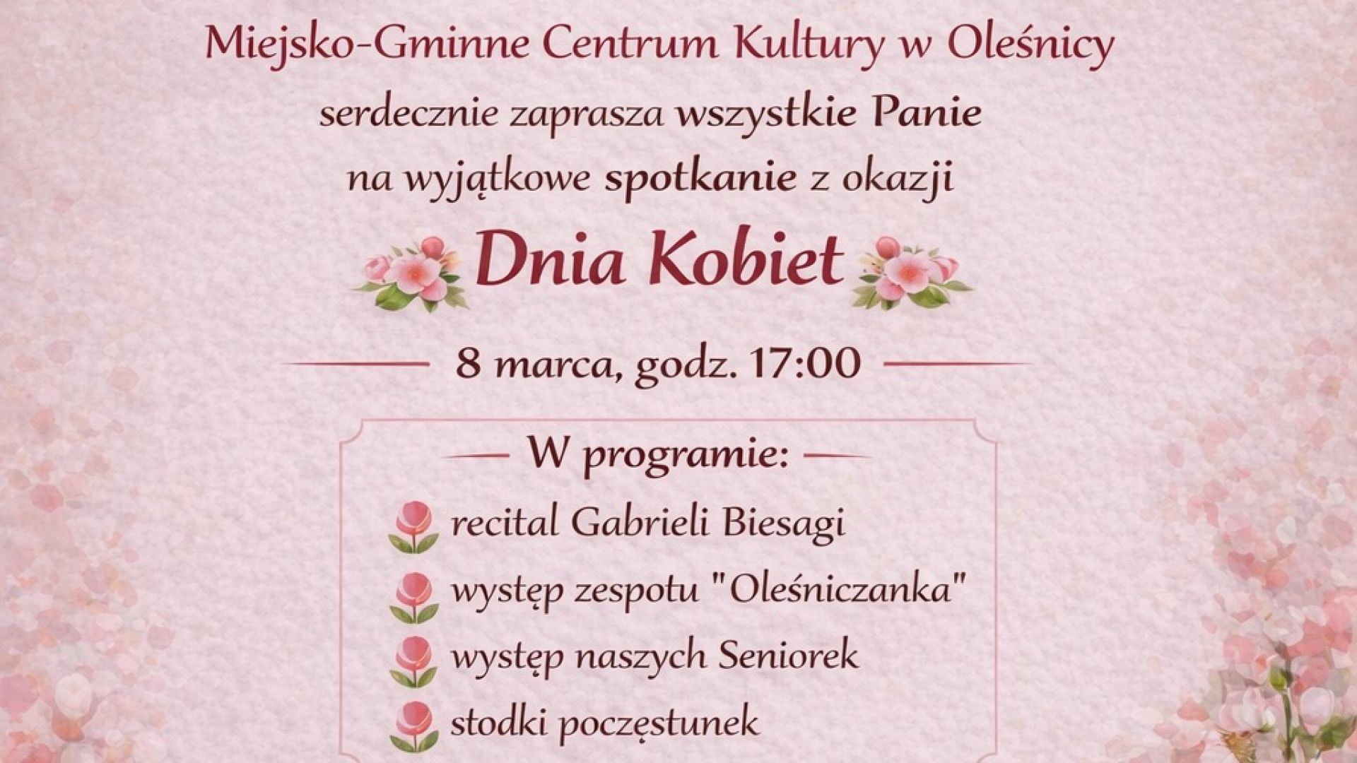 Dzień Kobiet w Oleśnicy