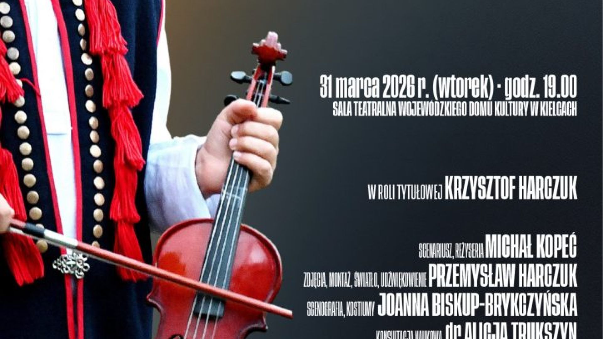 Pokaz filmu krótkometrażowego "Janko Muzykant" w Kielcach