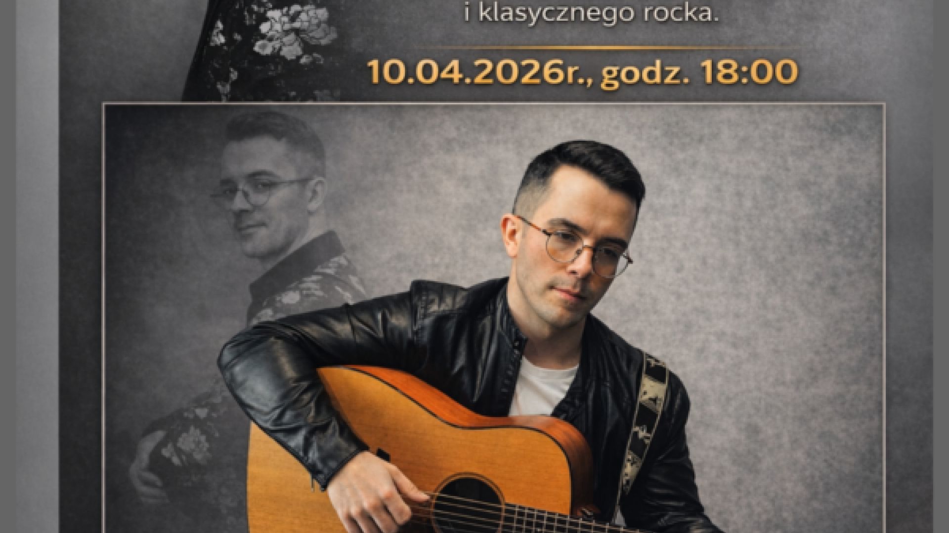 Koncert Wojciecha Jackowca w Busku-Zdroju