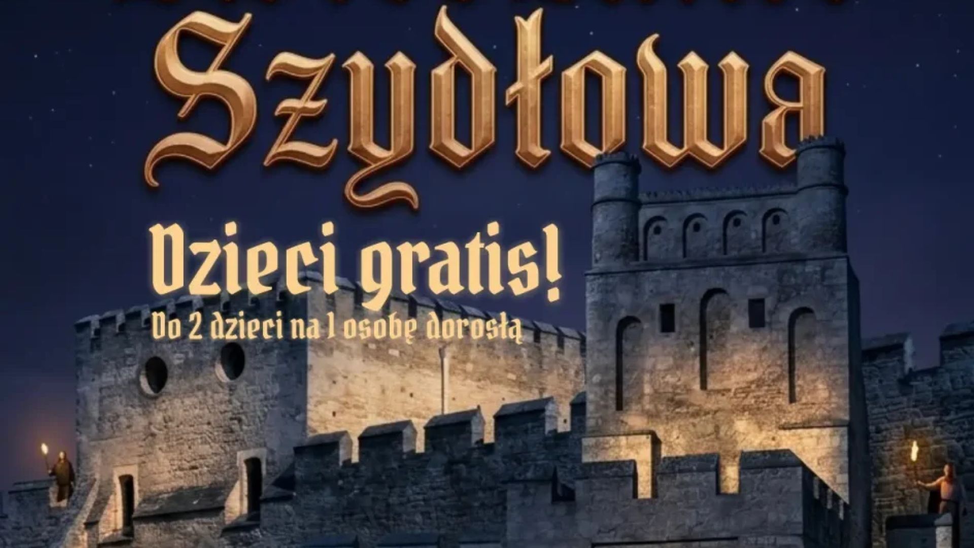 Nocne zwiedzanie Szydłowa