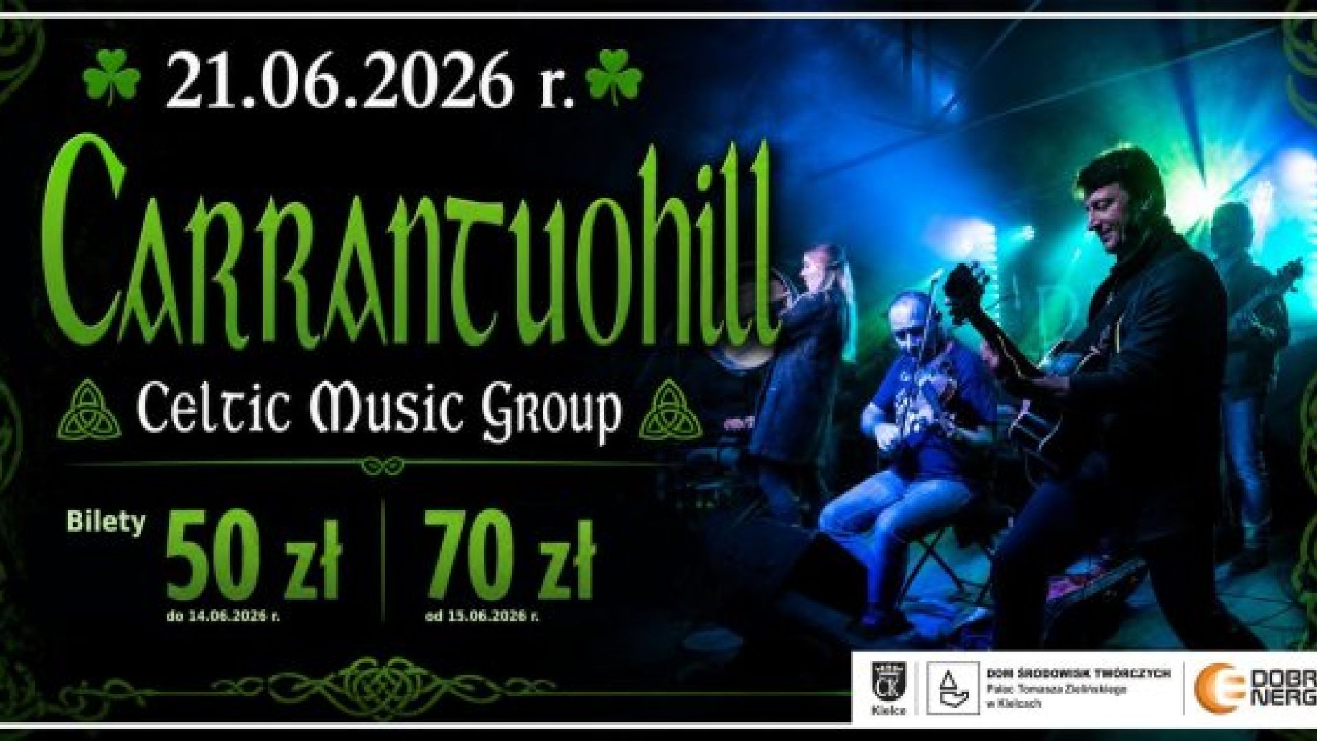 Carrantuohill – Celtic Music Group w Kielcach