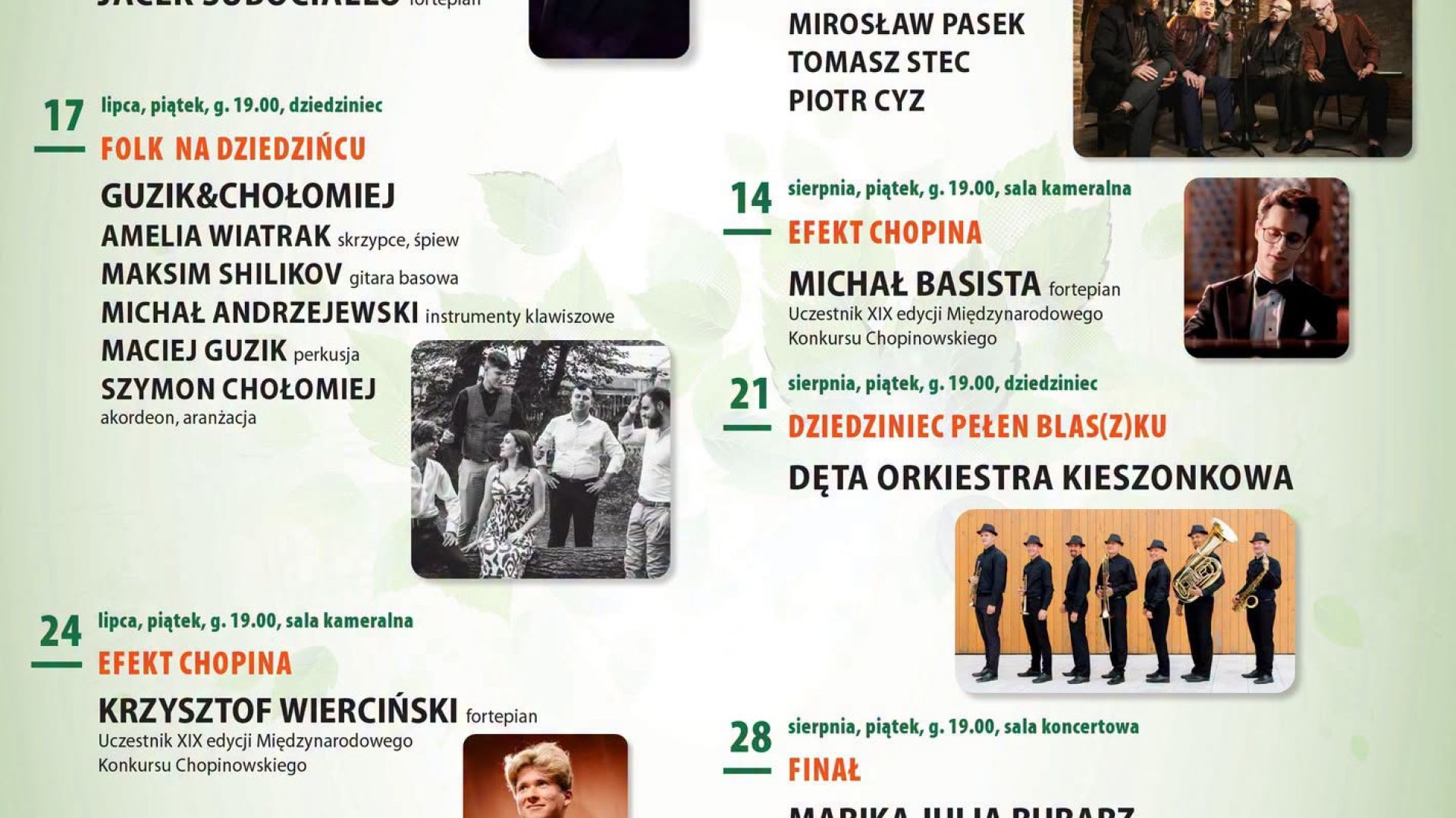 Lato w Filharmonii "Efekt Chopina" w Kielcach