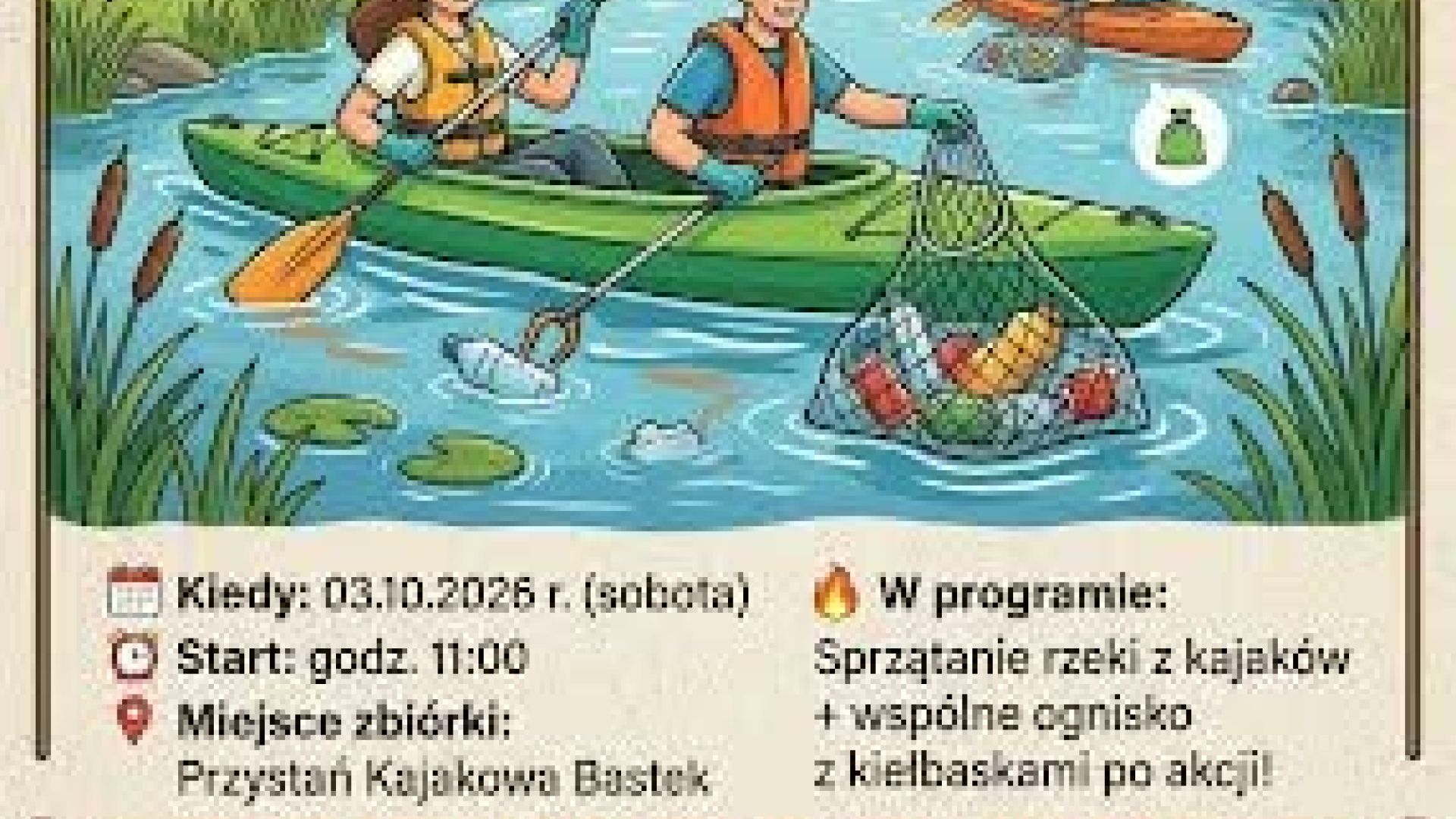 Sprzątanie Czarnej Nidy