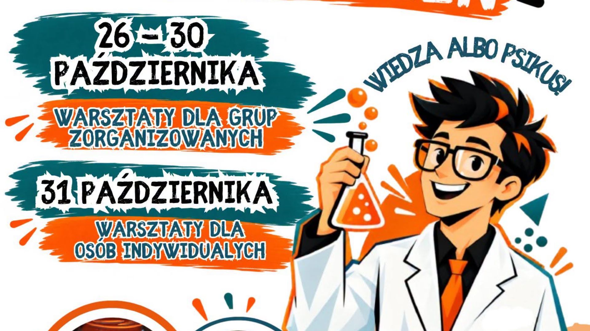 Naukowe Halloween w staszowskiej Strefie SOWA w Staszowie