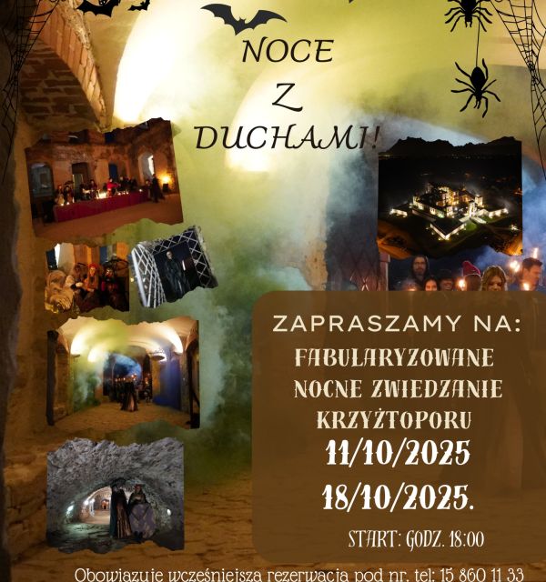 Noce z duchami na zamku Krzyżtopór