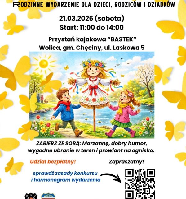 Przywitanie wiosny w przystani kajakowej BASTEK