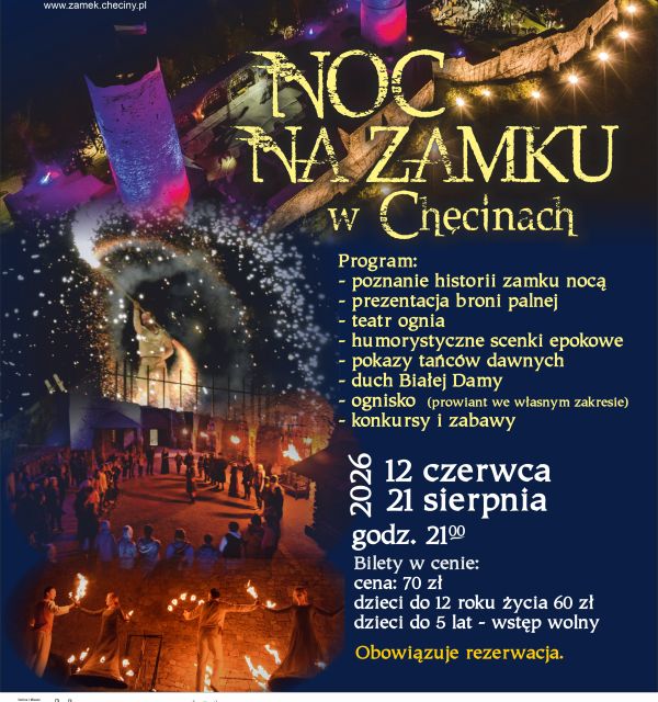 Noc na Zamku w Chęcinach